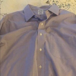 Purple check Brooks Brothers Shirt 17.5 35